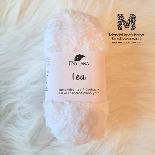 Pro Lana Lea 25g in 18 Farben | Flauschiges Teddygarn geprüft nach DIN EN 71-3