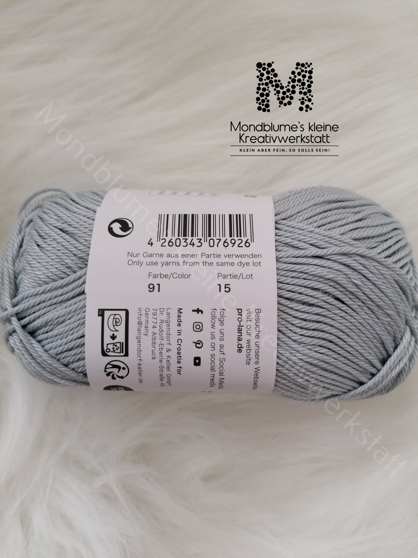 Pro Lana Basic Cotton Silber 091