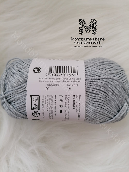 Pro Lana Basic Cotton Silber 091