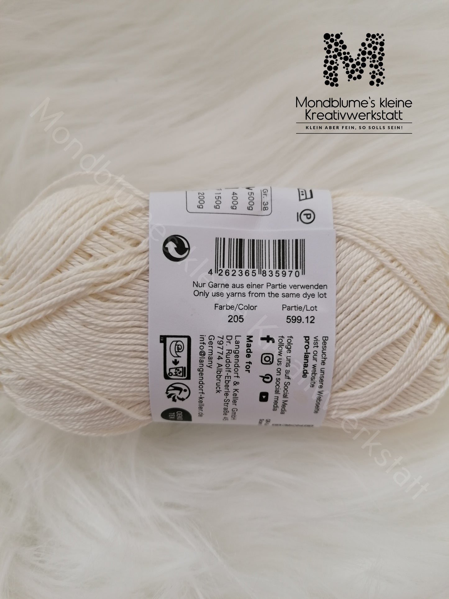 Pro Lana Basic Cotton Soft Creme 205