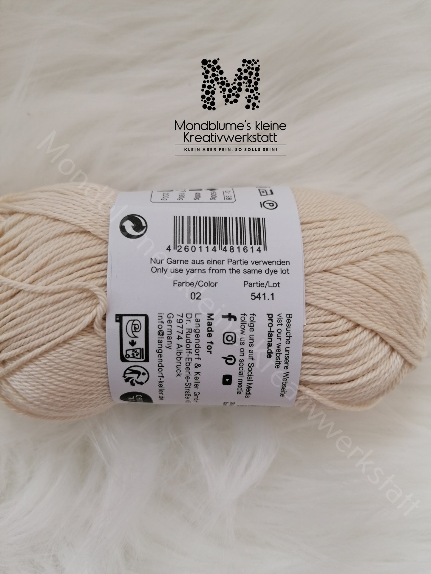 Pro Lana Basic Cotton Champanger 002