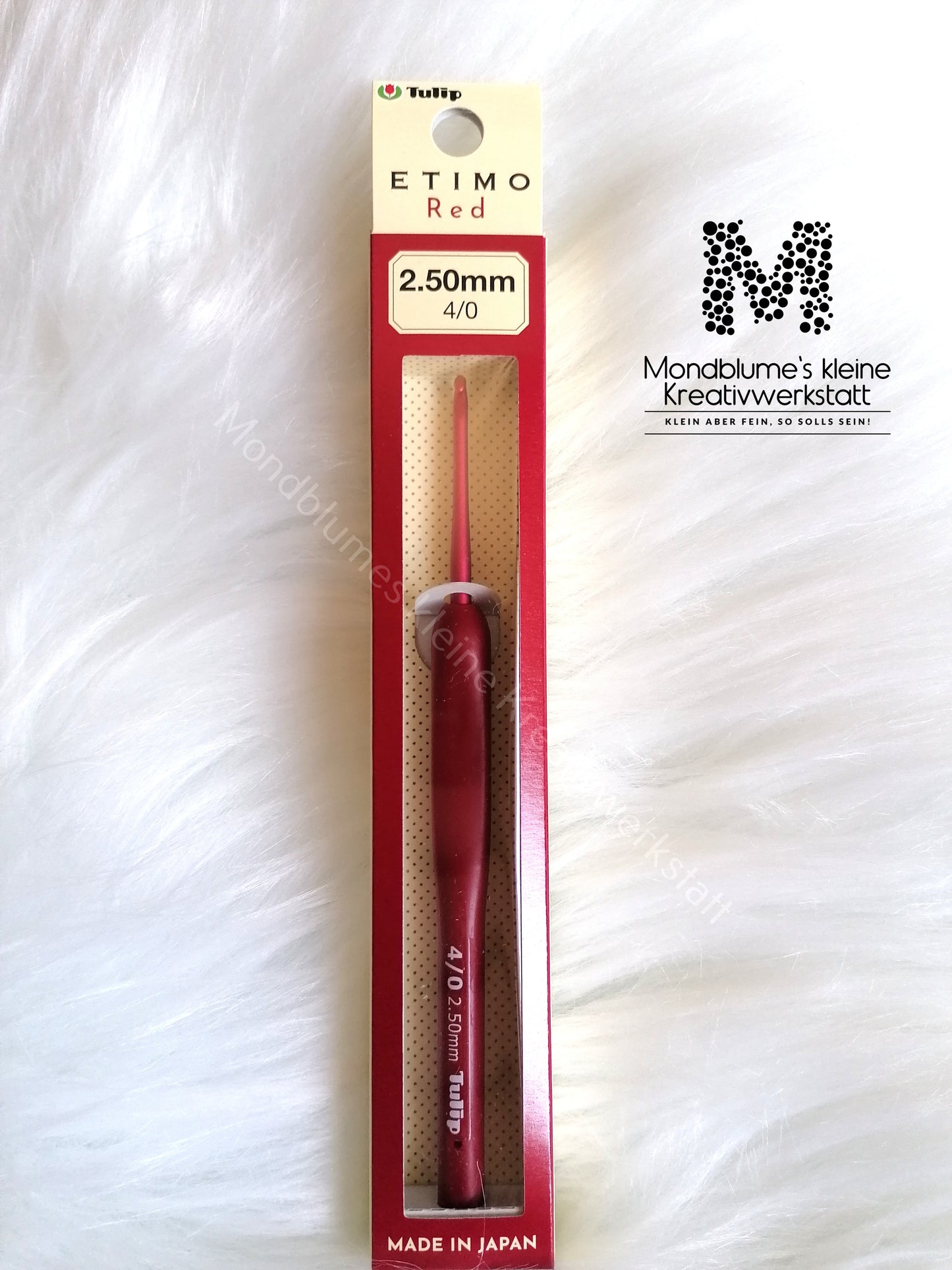 Tulip Etimo Red Häkelnadel 2.50mm