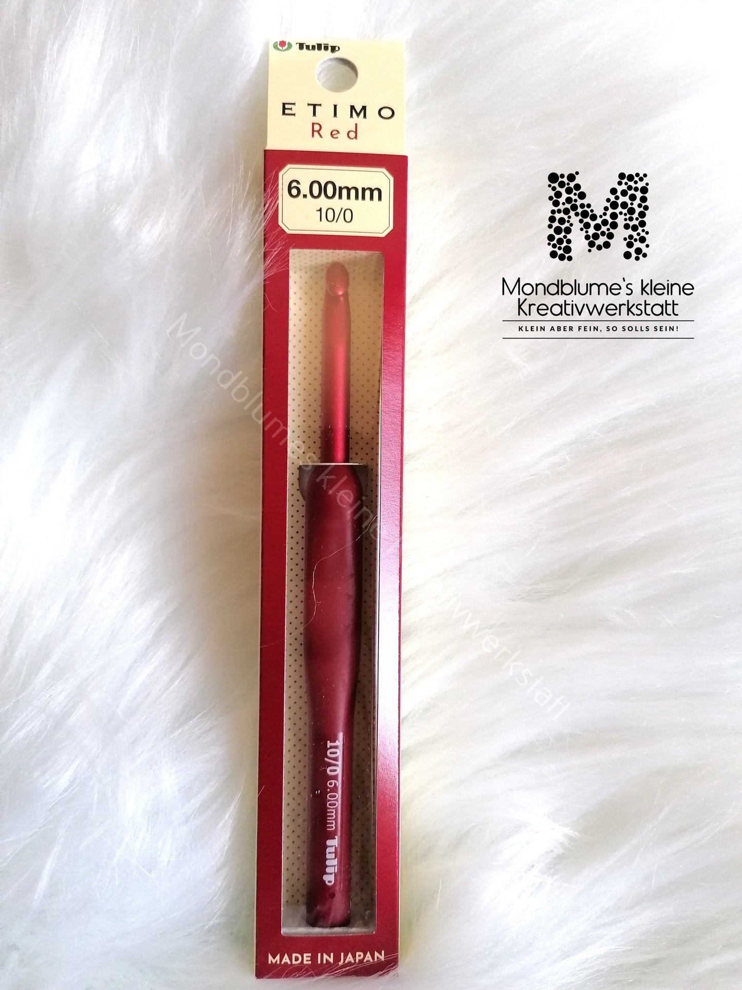 Tulip Etimo Red Häkelnadel 6.00mm