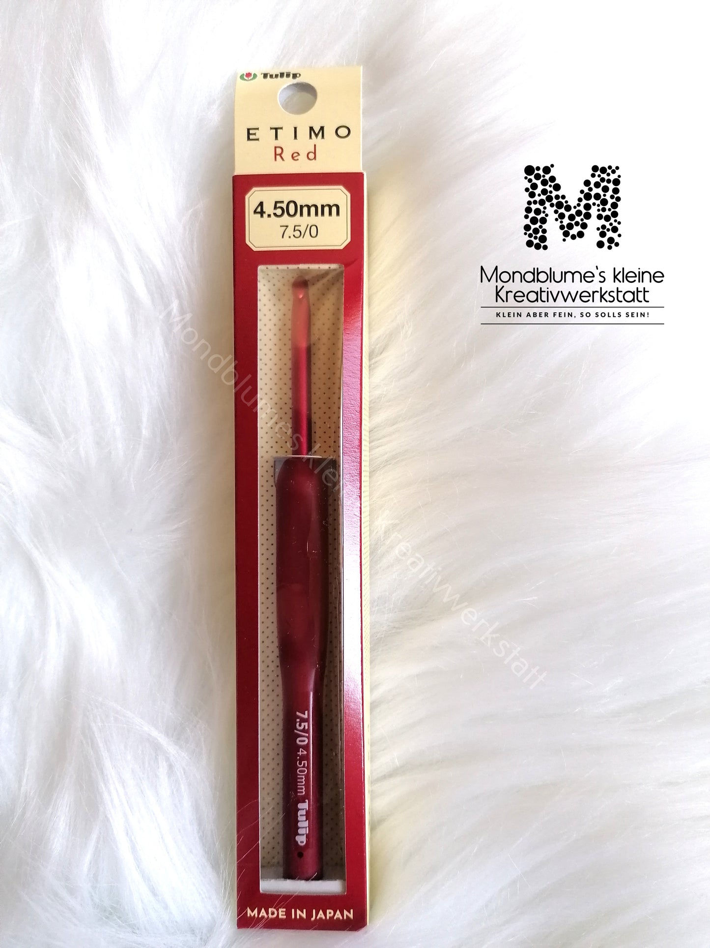 Tulip Etimo Red Häkelnadel 4.50mm