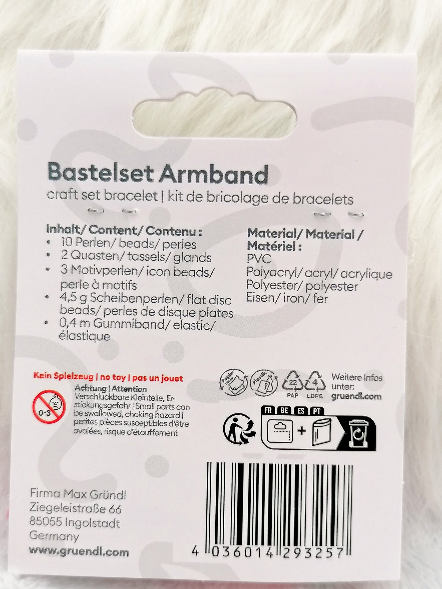 Bastelset Einhorn Armband | Kreativ-Set für Kinder