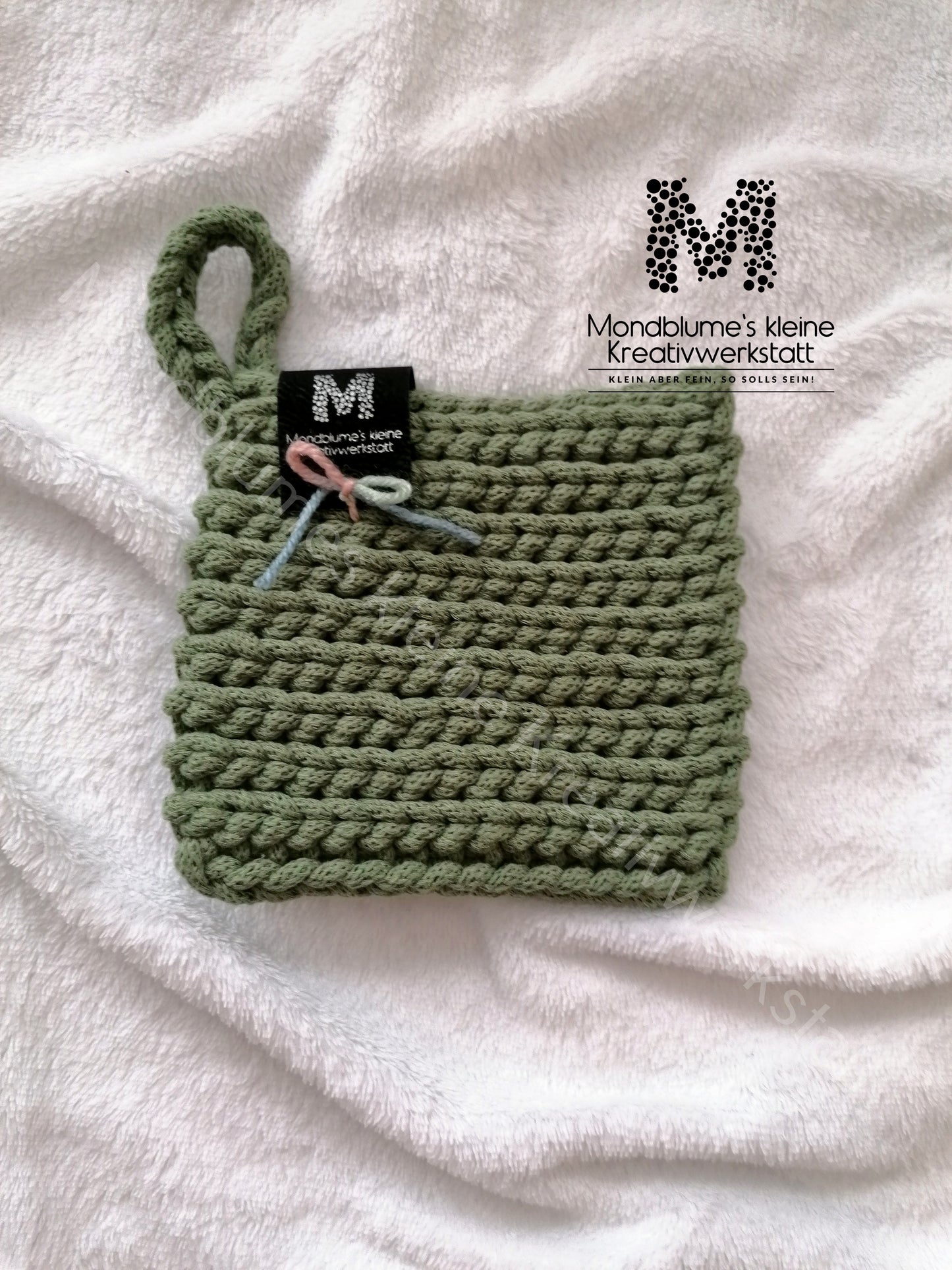 Topflappenset gehäkelt | Handgemacht aus Baumwolle