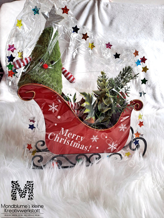Deko - Weihnachtsschlitten