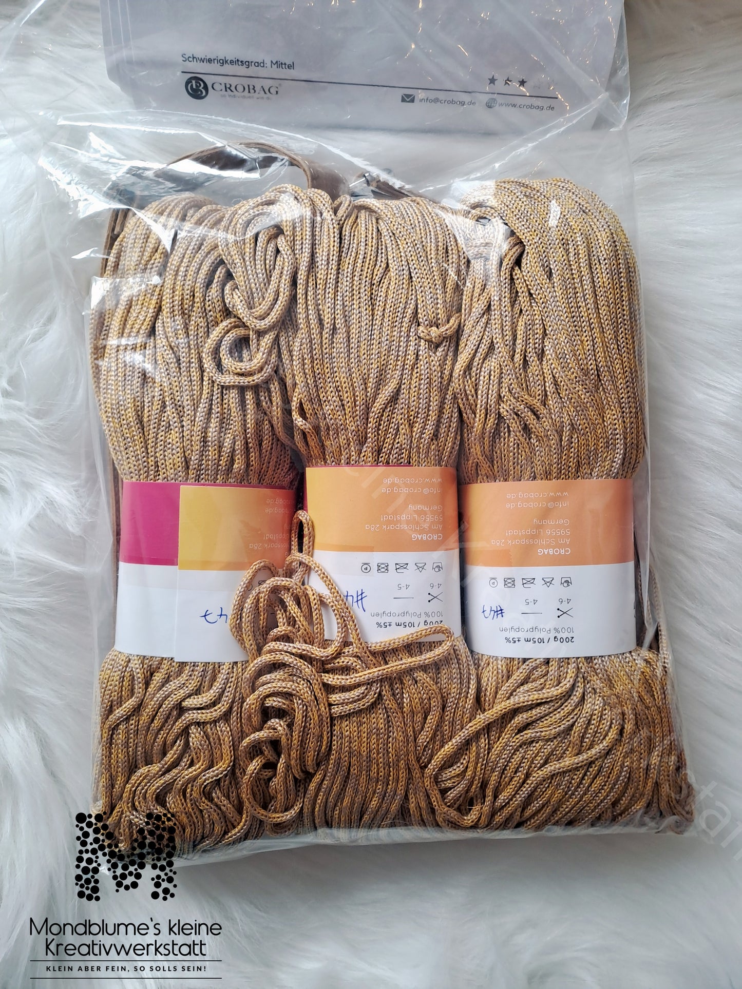 Set Rucksack Kristina beige