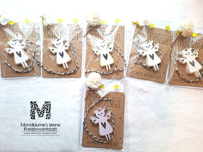 Schutzengel - Handgemachter Glücksbringer (1 Stück)