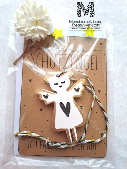 Schutzengel - Handgemachter Glücksbringer (1 Stück)