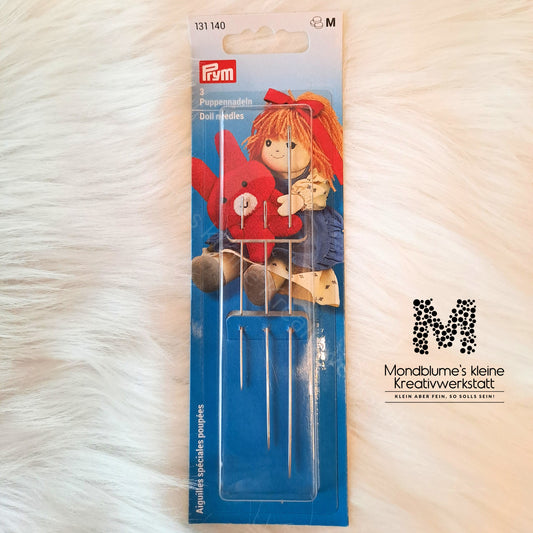 Prym Puppennadeln Set 3-teilig | 70/80/127 mm silberfarbig