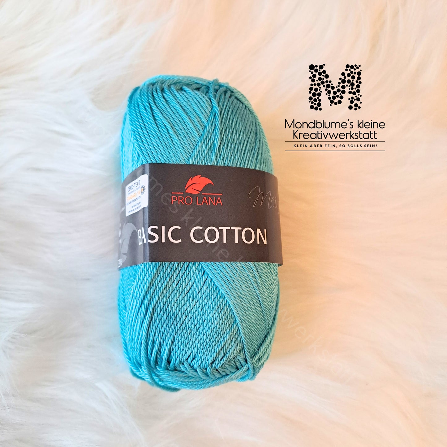 Pro Lana Basic Cotton 50g in 18 Farben | Baumwollgarn geprüft nach DIN EN 71-3