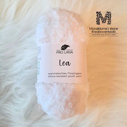 Pro Lana Lea 25g in 18 Farben | Flauschiges Teddygarn geprüft nach DIN EN 71-3