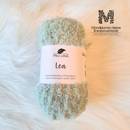 Pro Lana Lea 25g in 18 Farben | Flauschiges Teddygarn geprüft nach DIN EN 71-3