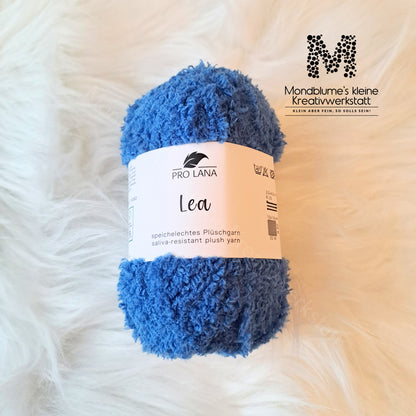 Pro Lana Lea 25g in 18 Farben | Flauschiges Teddygarn geprüft nach DIN EN 71-3