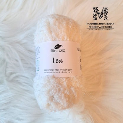 Pro Lana Lea 25g in 18 Farben | Flauschiges Teddygarn geprüft nach DIN EN 71-3