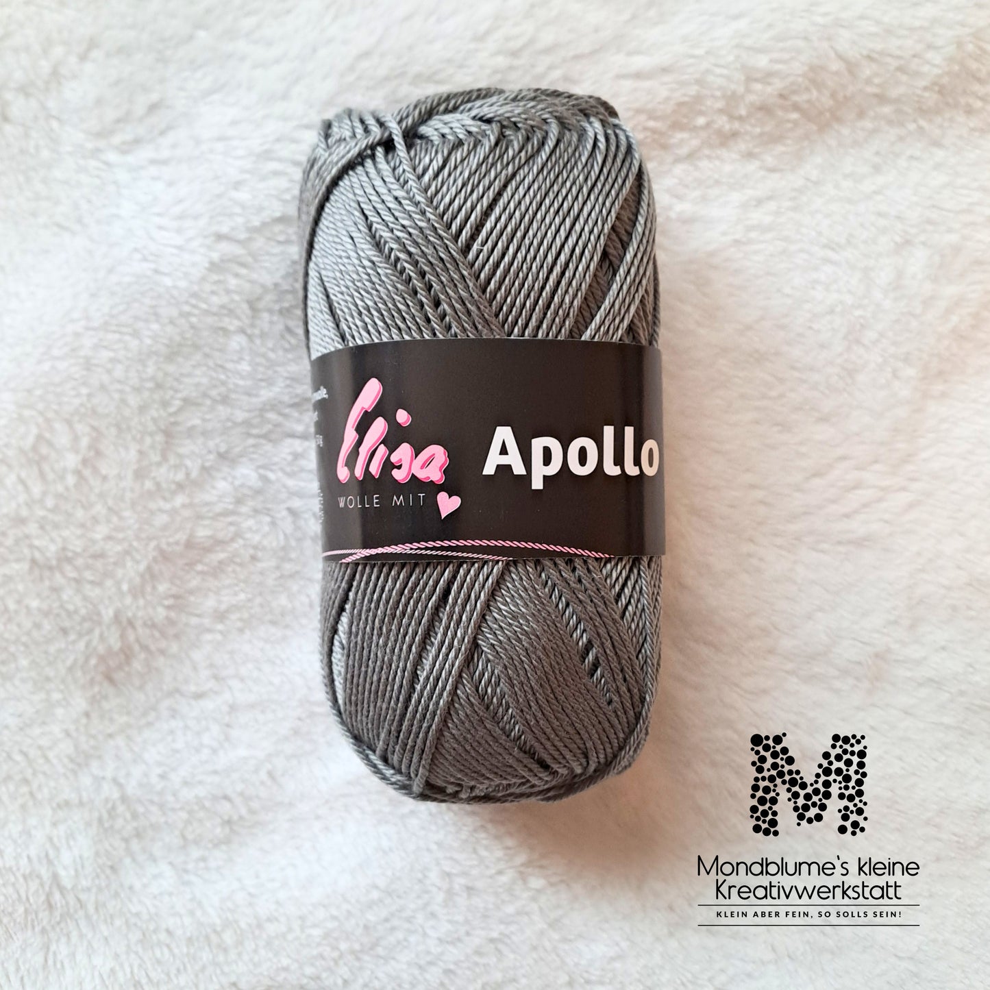ELISA Apollo Baumwollgarn 50g (26 Farben) – geprüft nach DIN EN 71-3