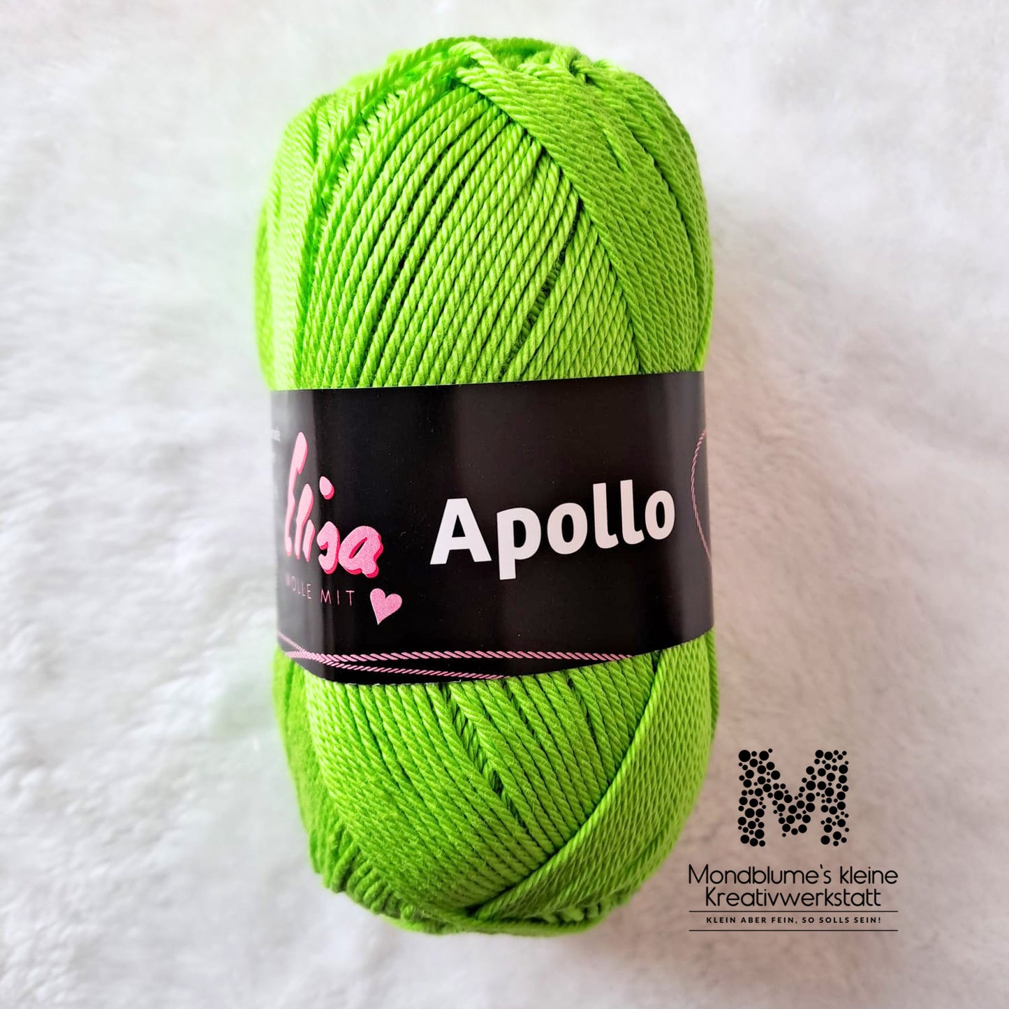 ELISA Apollo Baumwollgarn 50g (26 Farben) – geprüft nach DIN EN 71-3