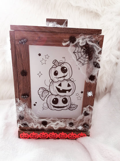 Laterne, Halloween mit Halloween Dekoration