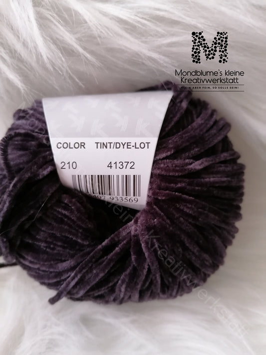 Katia Velvet Fine 210 Anthrazitgrau