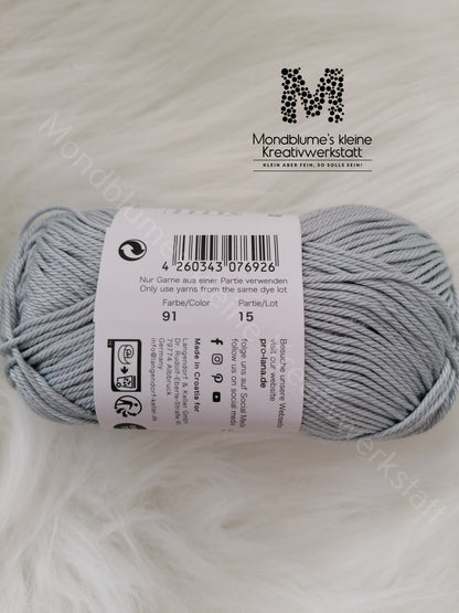 Pro Lana Basic Cotton Silber 091