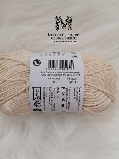 Pro Lana Basic Cotton Champanger 002