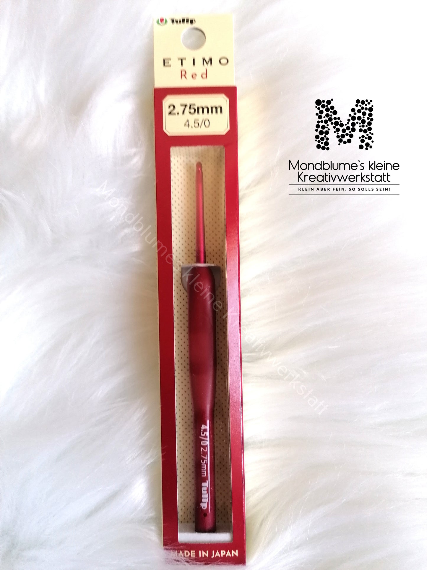 Tulip Etimo Red Häkelnadel 2.75mm