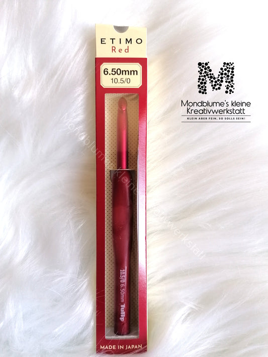 Tulip Etimo Red Häkelnadel 6.50mm