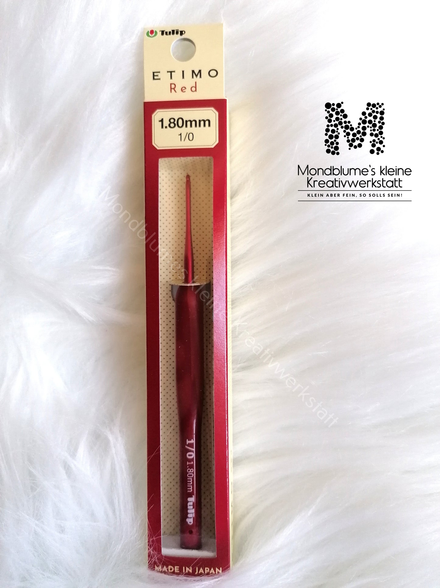 Tulip Etimo Red Häkelnadel 1.8mm