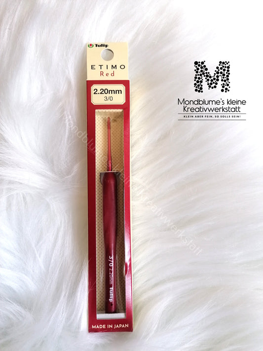 Tulip Etimo Red Häkelnadel 2.20mm