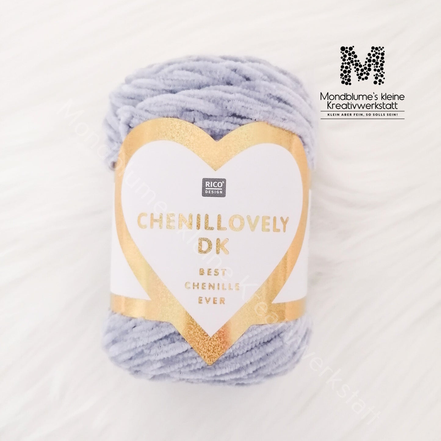 Creative Chenillovely - Chenille-Garn 50g in 9 Farben / 130m - Geprüft nach DIN EN 71-3