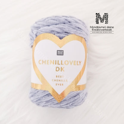 Creative Chenillovely - Chenille-Garn 50g in 9 Farben / 130m - Geprüft nach DIN EN 71-3