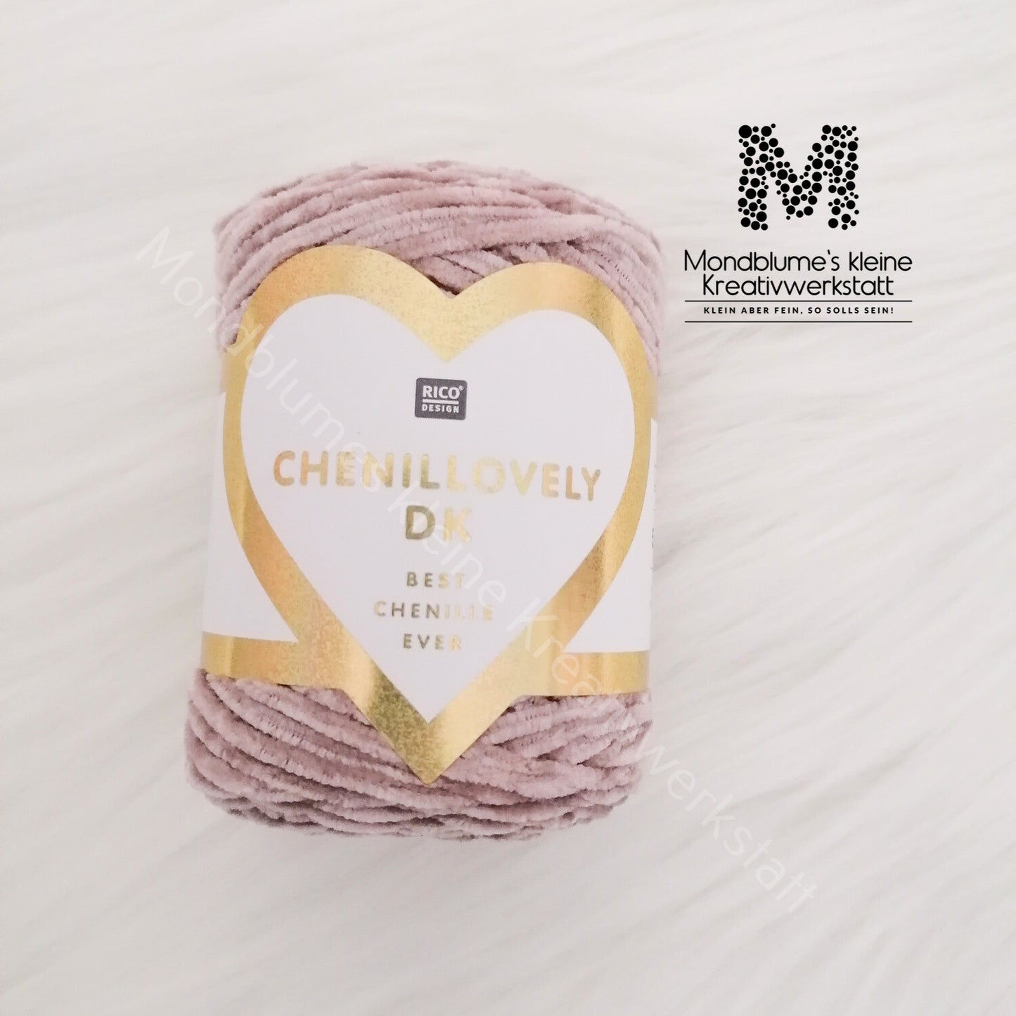 Creative Chenillovely - Chenille-Garn 50g in 9 Farben / 130m - Geprüft nach DIN EN 71-3