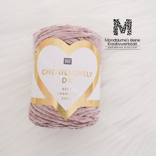 Creative Chenillovely - Chenille-Garn 50g in 9 Farben / 130m - Geprüft nach DIN EN 71-3