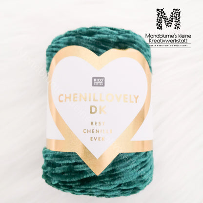 Creative Chenillovely - Chenille-Garn 50g in 9 Farben / 130m - Geprüft nach DIN EN 71-3
