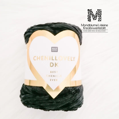 Creative Chenillovely - Chenille-Garn 50g in 9 Farben / 130m - Geprüft nach DIN EN 71-3