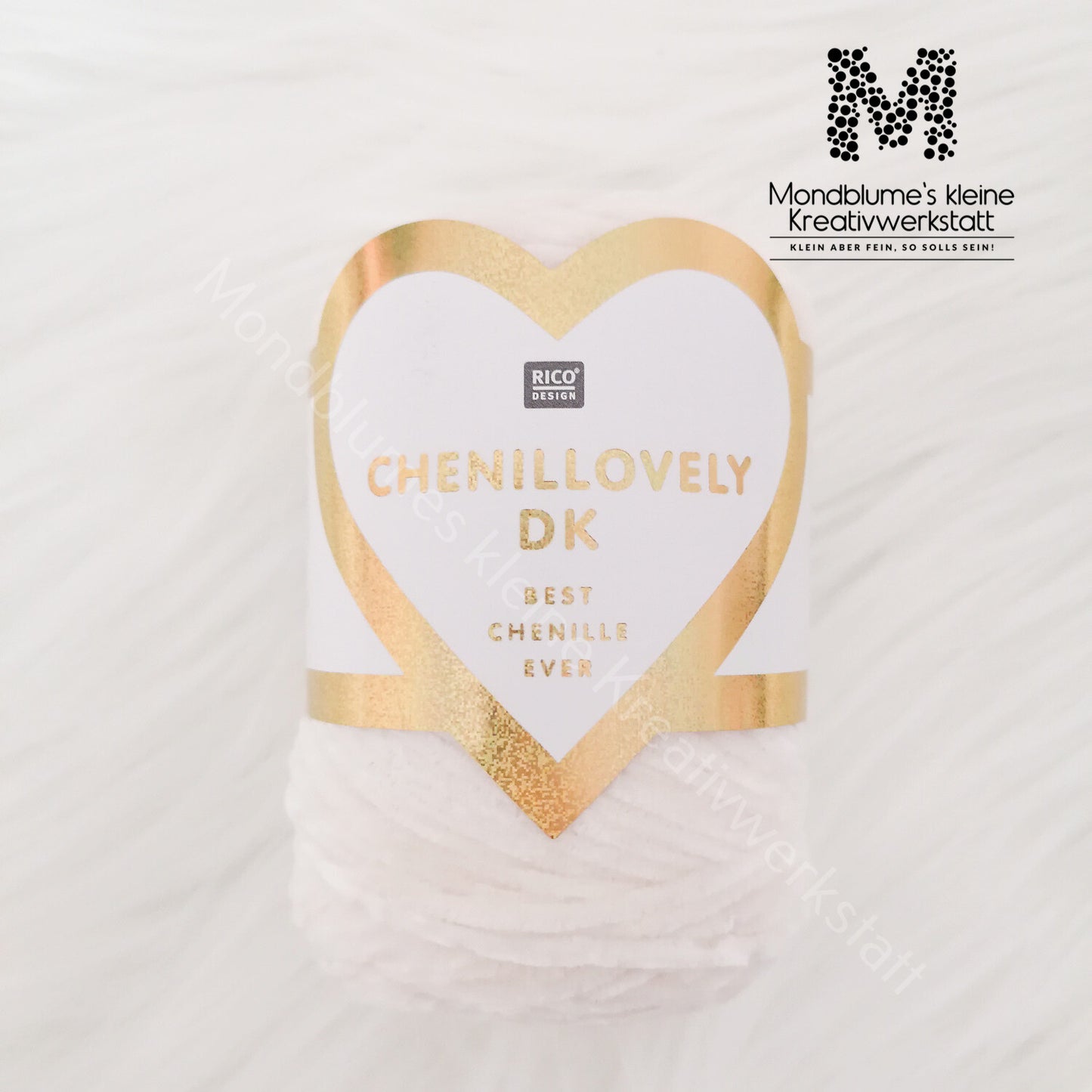 Creative Chenillovely - Chenille-Garn 50g in 9 Farben / 130m - Geprüft nach DIN EN 71-3