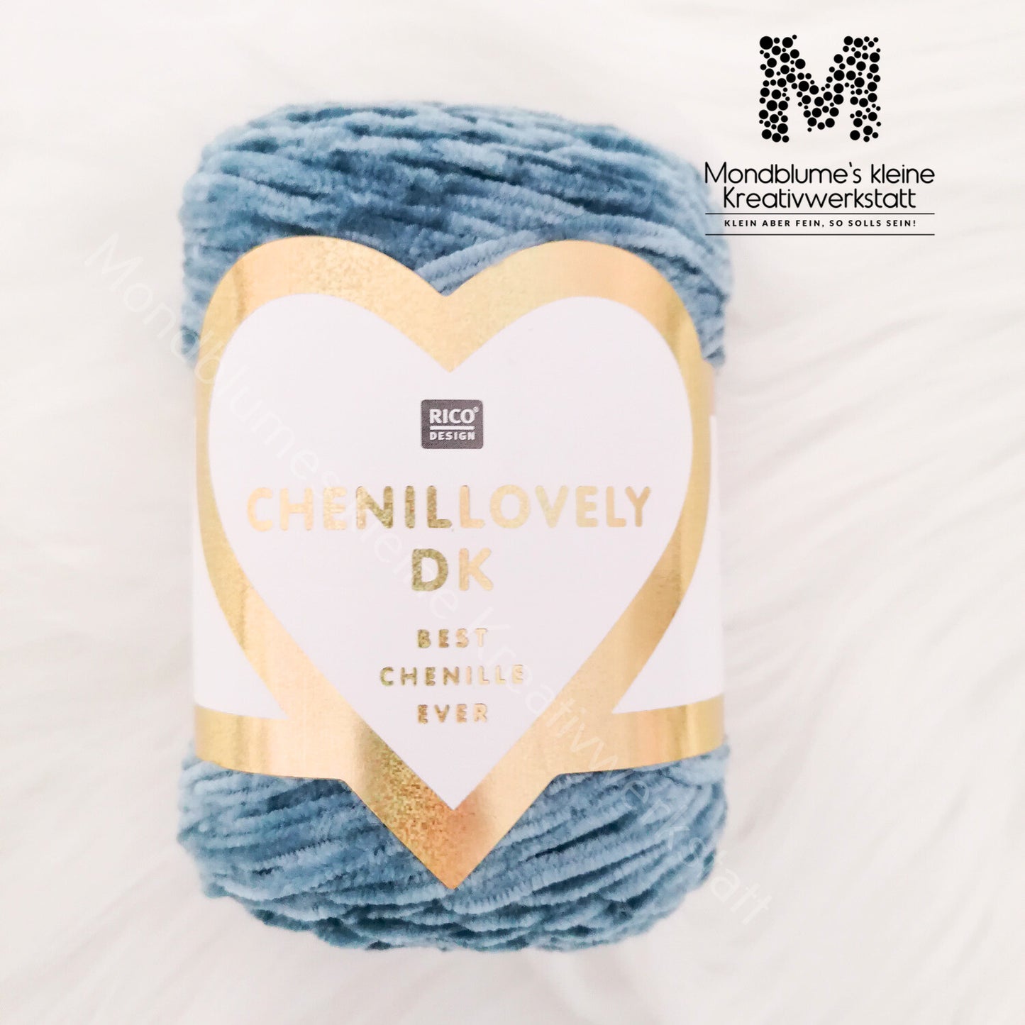 Creative Chenillovely - Chenille-Garn 50g in 9 Farben / 130m - Geprüft nach DIN EN 71-3