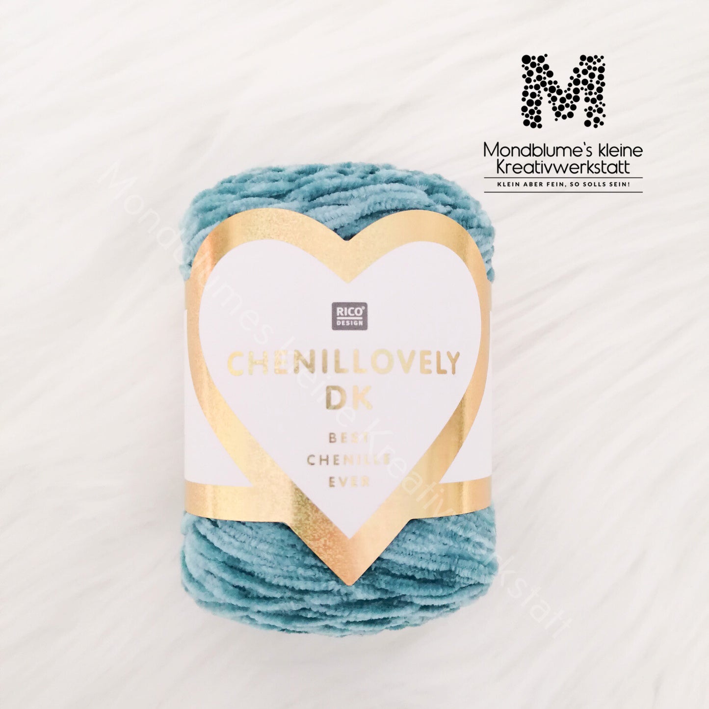 Creative Chenillovely - Chenille-Garn 50g in 9 Farben / 130m - Geprüft nach DIN EN 71-3