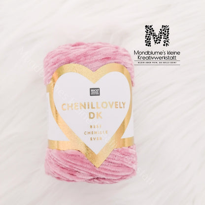 Creative Chenillovely - Chenille-Garn 50g in 9 Farben / 130m - Geprüft nach DIN EN 71-3