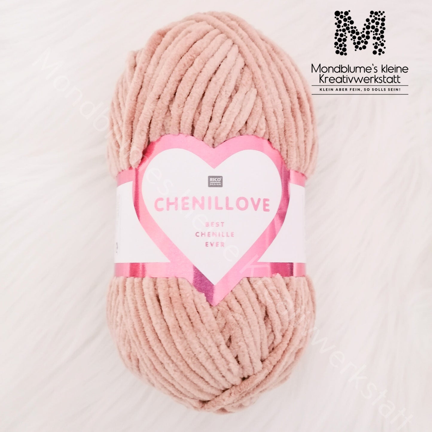 Rico Creative Chenillove 100g in 28 Farben | Geprüfte Chenille-Wolle nach DIN EN 71-3