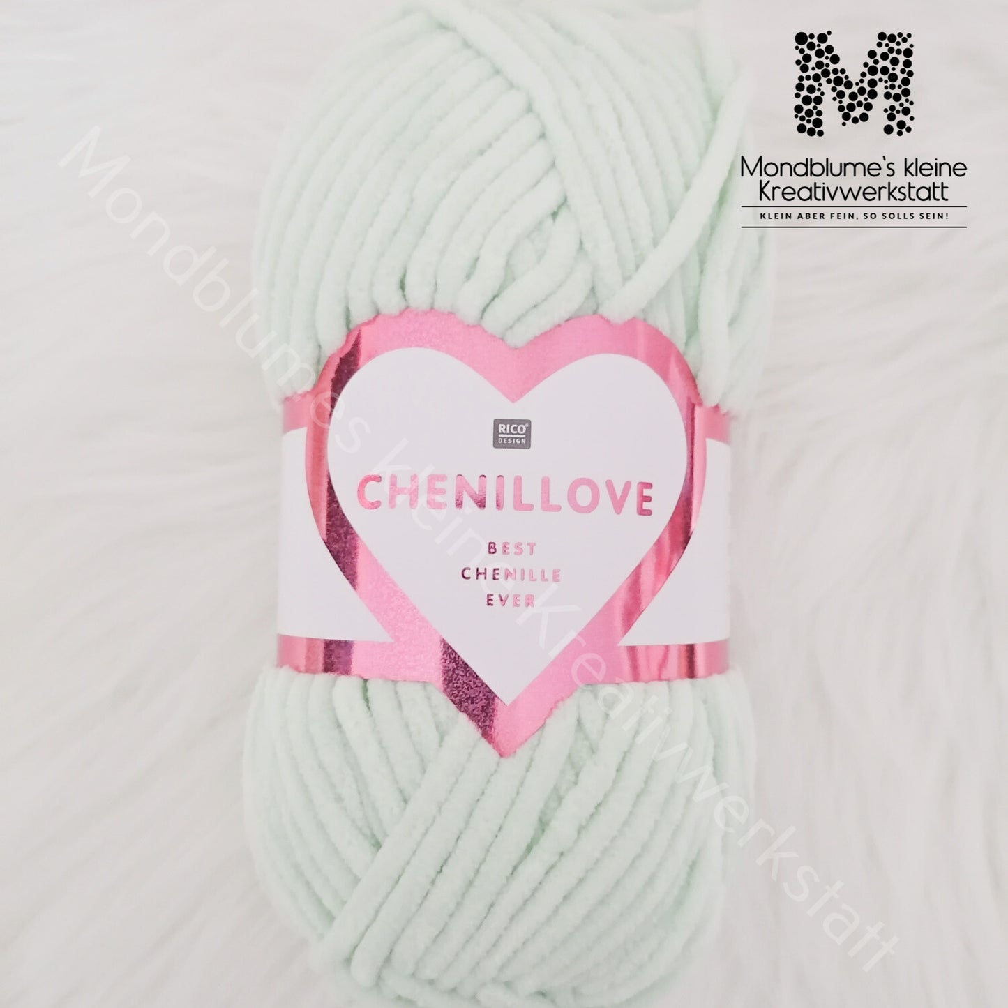Rico Creative Chenillove 100g in 28 Farben | Geprüfte Chenille-Wolle nach DIN EN 71-3
