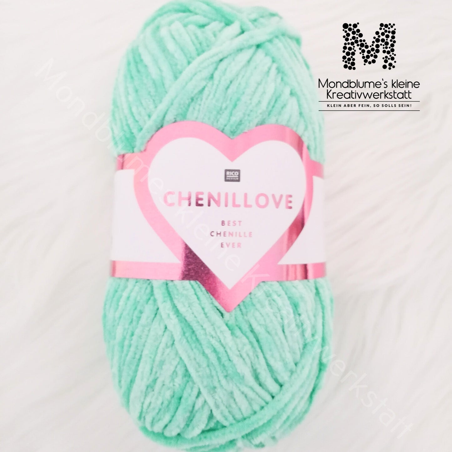 Rico Creative Chenillove 100g in 28 Farben | Geprüfte Chenille-Wolle nach DIN EN 71-3