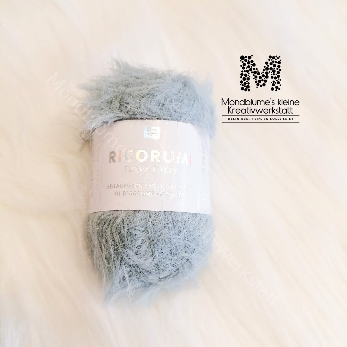 Ricorumi Furry Furry 25g in 10 Farben | Fellgarn geprüft nach DIN EN 71-3