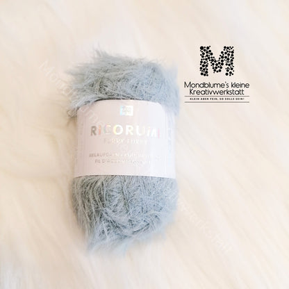 Ricorumi Furry Furry 25g in 10 Farben | Fellgarn geprüft nach DIN EN 71-3