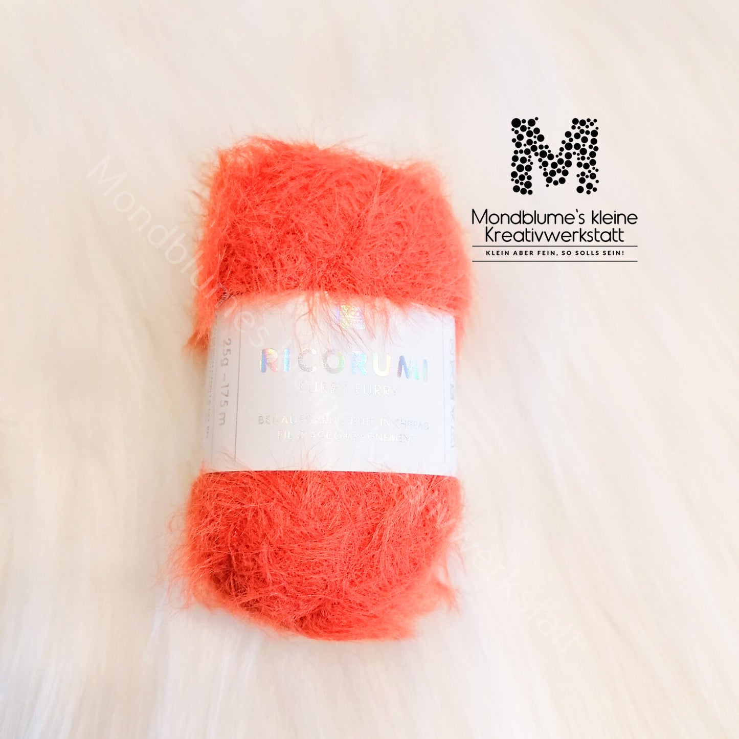 Ricorumi Furry Furry 25g in 10 Farben | Fellgarn geprüft nach DIN EN 71-3