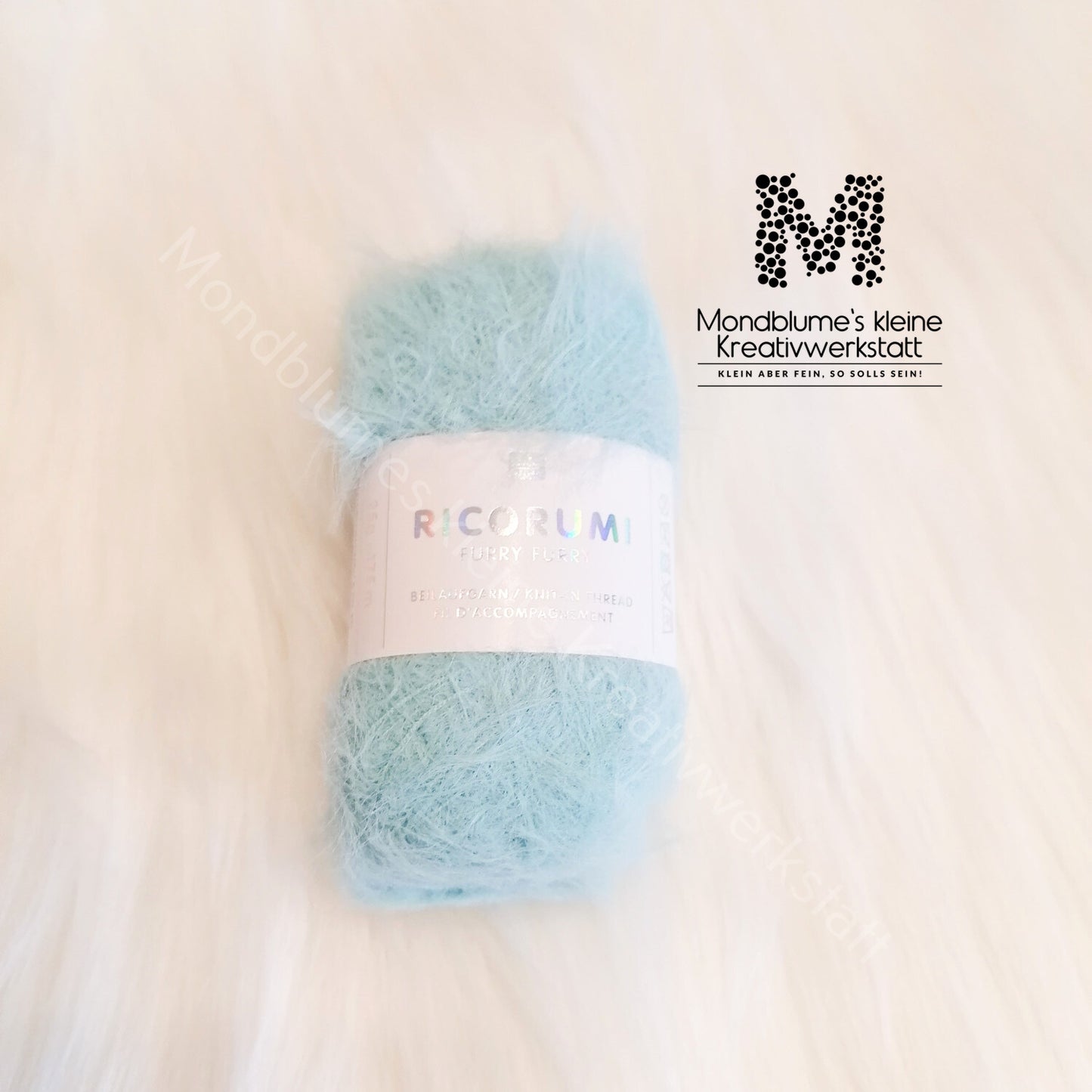 Ricorumi Furry Furry 25g in 10 Farben | Fellgarn geprüft nach DIN EN 71-3