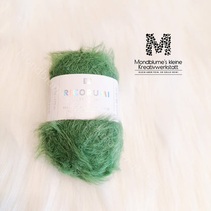 Ricorumi Furry Furry 25g in 10 Farben | Fellgarn geprüft nach DIN EN 71-3