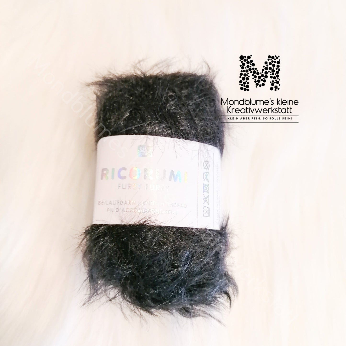 Ricorumi Furry Furry 25g in 10 Farben | Fellgarn geprüft nach DIN EN 71-3