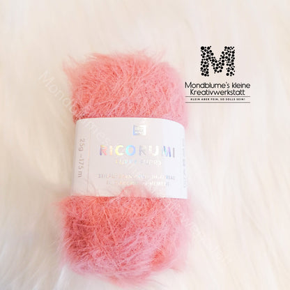 Ricorumi Furry Furry 25g in 10 Farben | Fellgarn geprüft nach DIN EN 71-3
